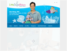 Tablet Screenshot of littlesmilemakers.com